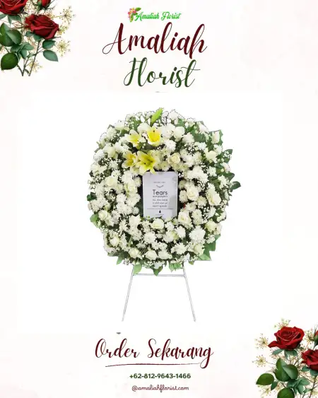 Krans Bunga Duka Selaganggeng
